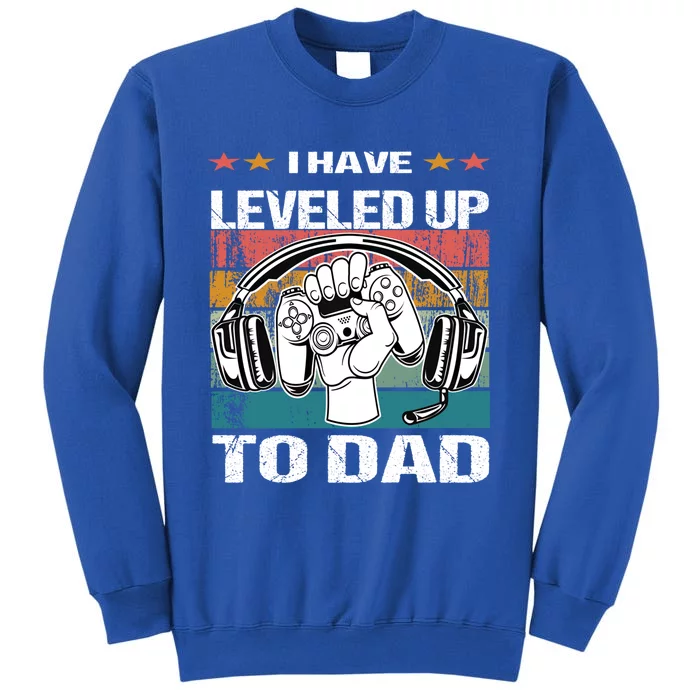 Soon To Be Father Dad Level Unlocked Pregnancy Announcet Gift Sweatshirt