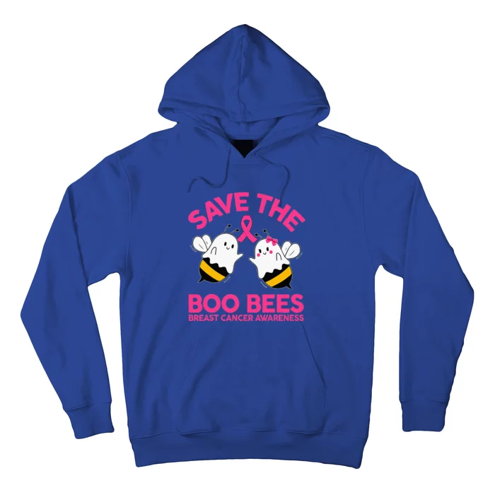 Save The Boobees Boo Bees Breast Cancer Halloween Hoodie