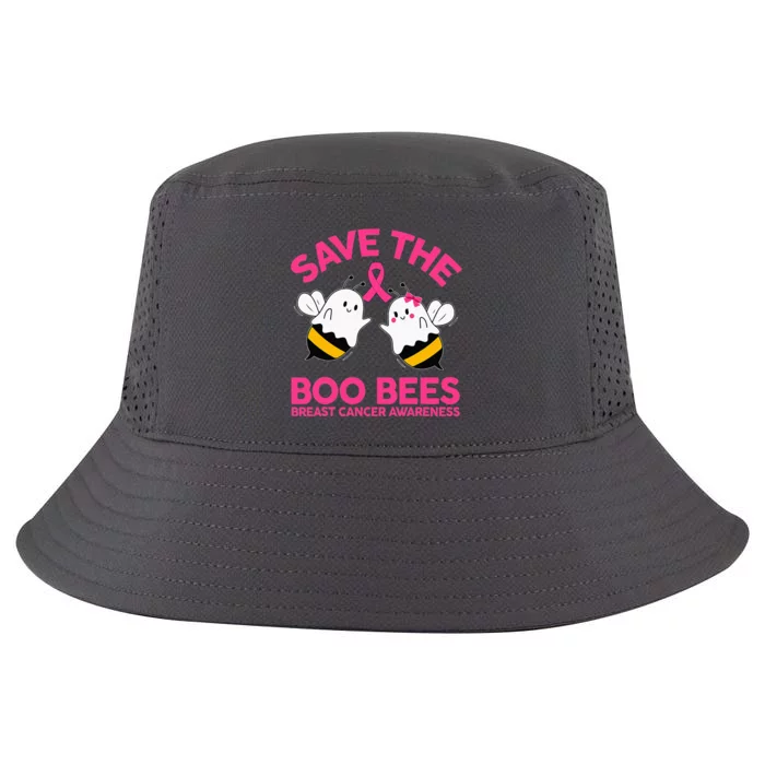 Save The Boobees Boo Bees Breast Cancer Halloween Cool Comfort Performance Bucket Hat