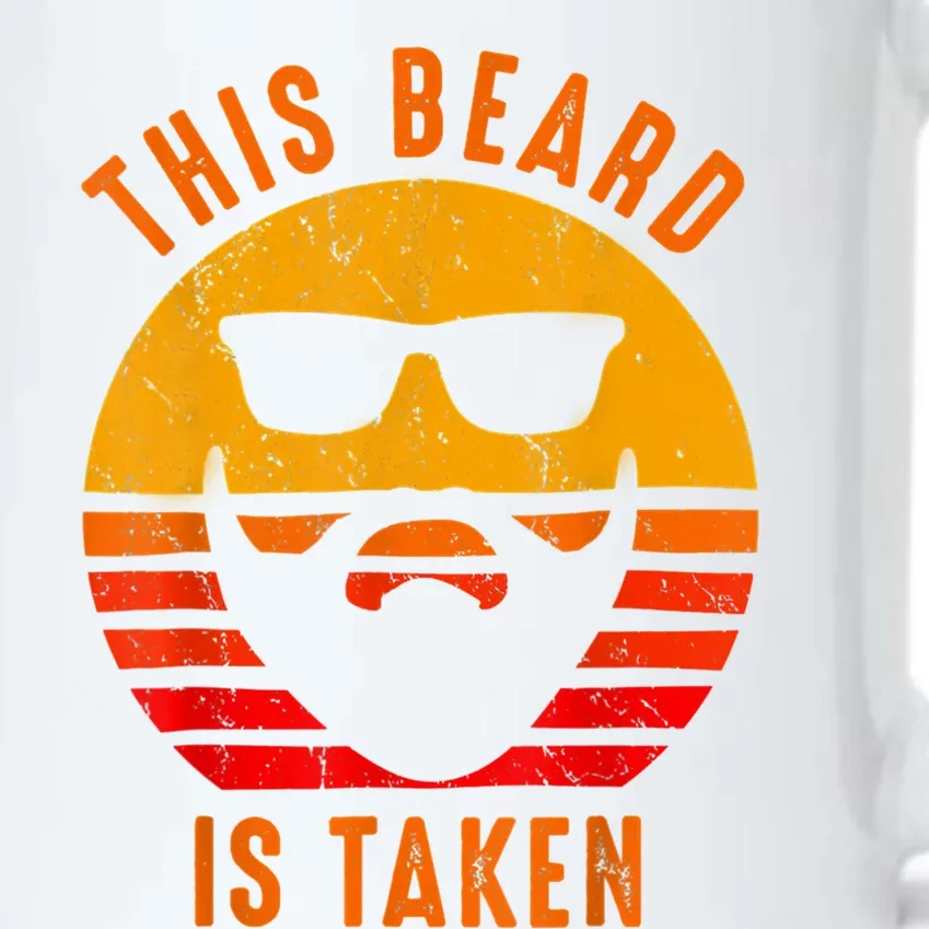 Sorry This Beard Is Taken Funny Valentines Day Gifts For Him Black Color Changing Mug