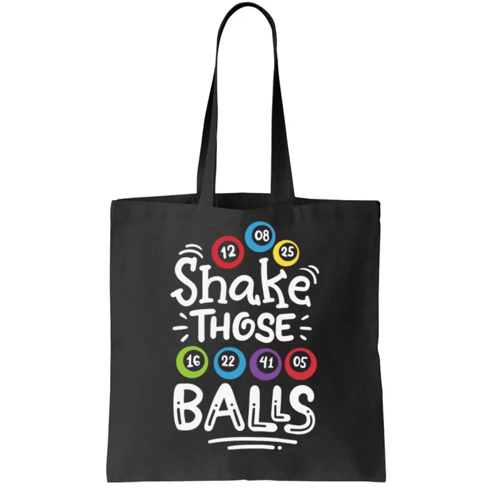 Shake Those Balls Bingo Tote Bag