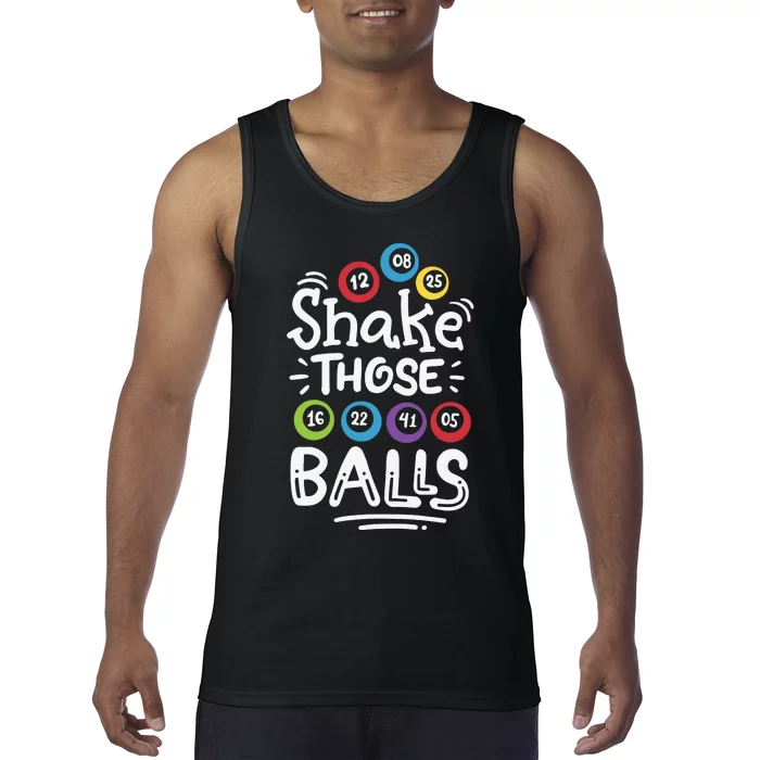 Shake Those Balls Bingo Tank Top