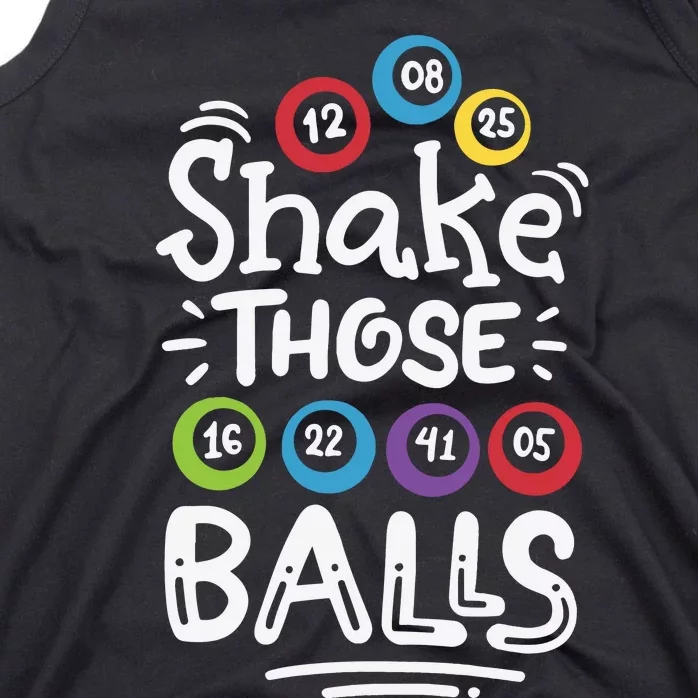 Shake Those Balls Bingo Tank Top