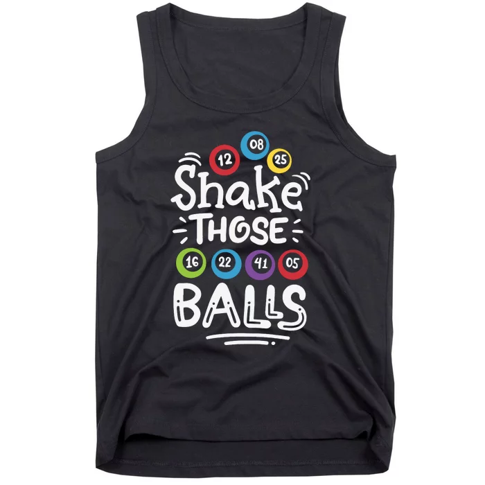 Shake Those Balls Bingo Tank Top