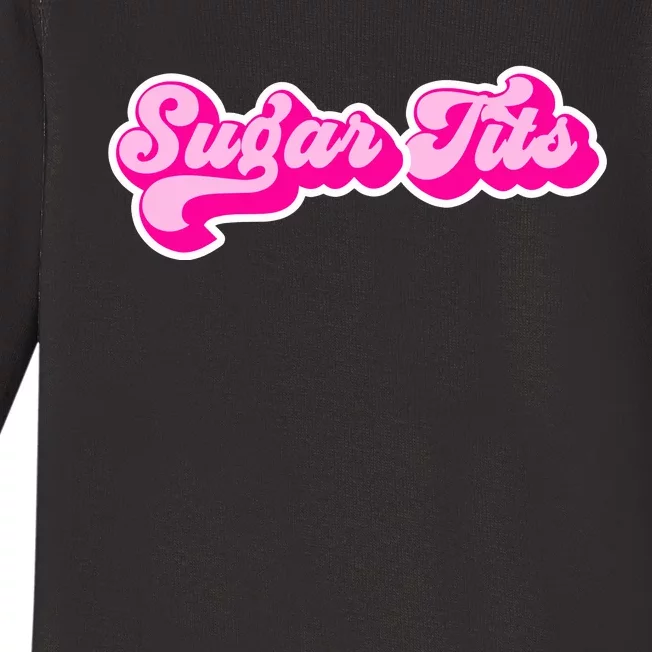 Sugar Tits Bubblegum Baby Long Sleeve Bodysuit