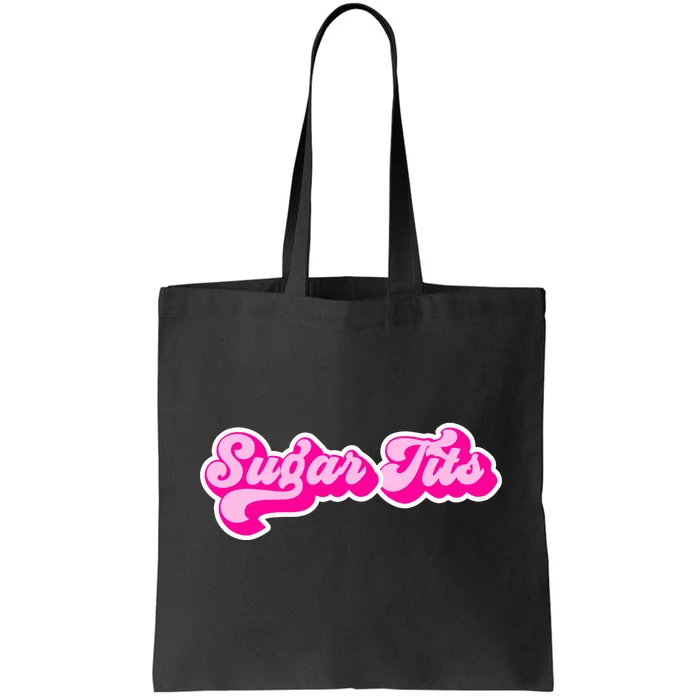 Sugar Tits Bubblegum Tote Bag