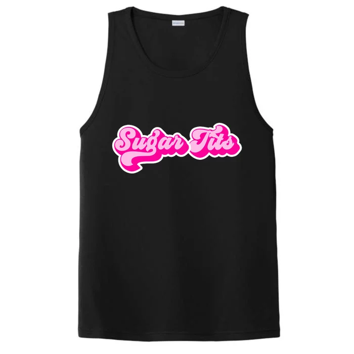 Sugar Tits Bubblegum Performance Tank