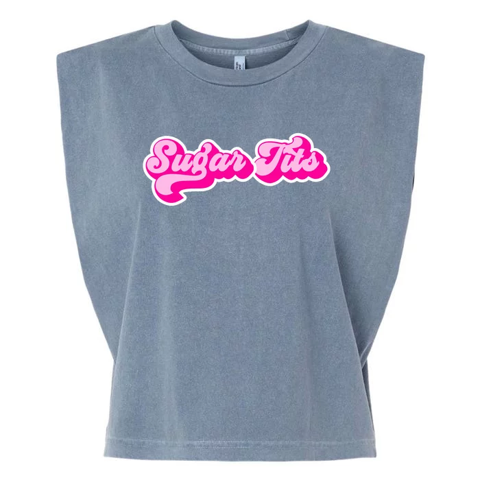 Sugar Tits Bubblegum Garment-Dyed Women's Muscle Tee