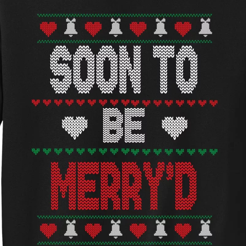 Soon To Be Married MerryD Christmas Bride And Groom Couples Sweatshirt