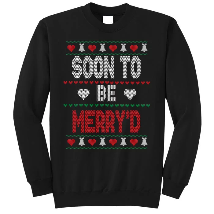 Soon To Be Married MerryD Christmas Bride And Groom Couples Sweatshirt