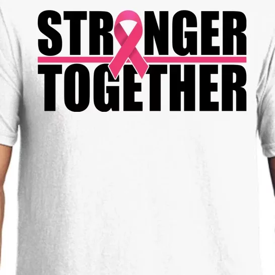 Stronger Together Breast Cancer Awareness Pajama Set