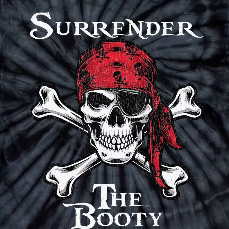 Surrender The Booty Pirate Festival Tie-Dye T-Shirt