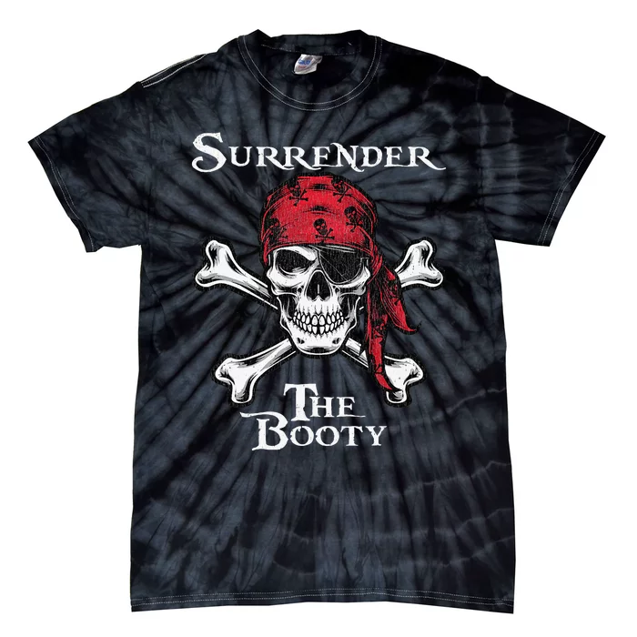 Surrender The Booty Pirate Festival Tie-Dye T-Shirt