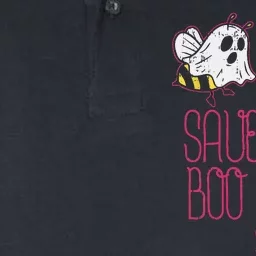 Save The Boobees Boo Bees Breast Cancer Halloween Softstyle Adult Sport Polo