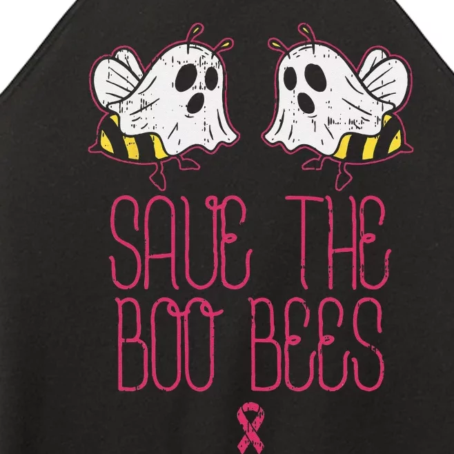 Save The Boobees Boo Bees Breast Cancer Halloween Women’s Perfect Tri Rocker Tank