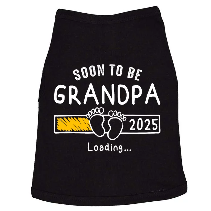 Soon To Be Grandpa 2025 Loading Promoted To Grandpa 2025 Doggie Tank