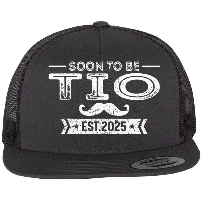 Soon To Be Tio Est 2025 Pregnancy Announcement Uncle Flat Bill Trucker Hat