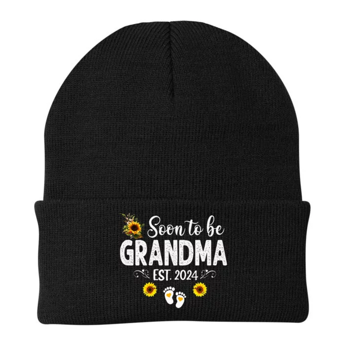 Soon to be Grandma 2024 Mother's Day For New Grandma Knit Cap Winter Beanie