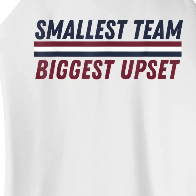 Smallest Team Biggest Upset Women’s Perfect Tri Rocker Tank