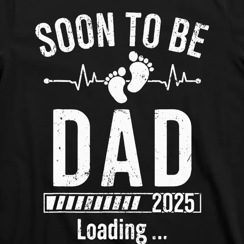 Soon To Be Dad Est 2025 New Dad To Be 2025 T-Shirt