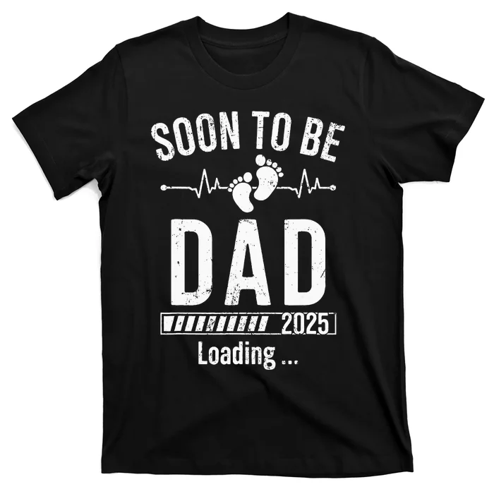 Soon To Be Dad Est 2025 New Dad To Be 2025 T-Shirt