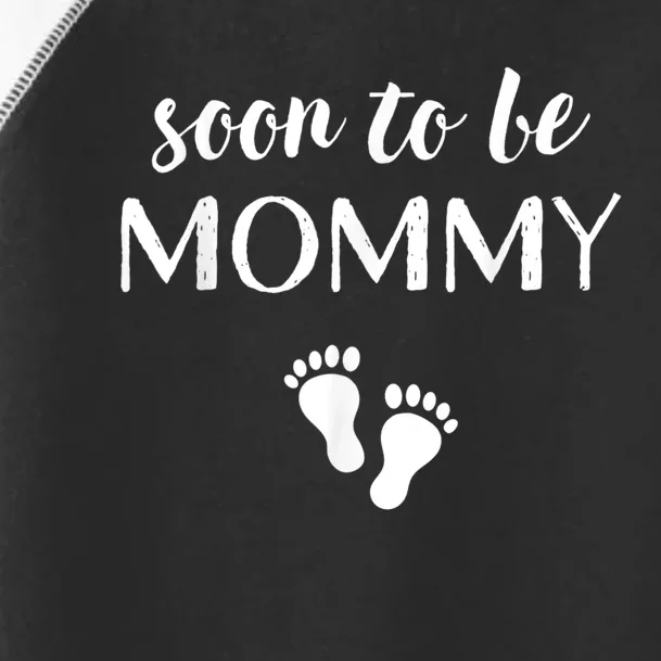 Soon To Be Mommy Mom Funny Pregnancy For Women Toddler Fine Jersey T-Shirt