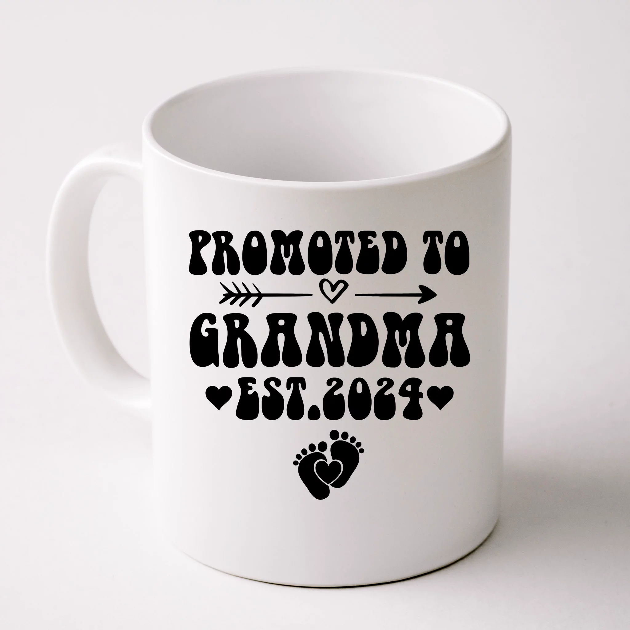 Soon To Be Grandma 2024 Gift Promoted To Grandma Est 2024 Coffee Mug   Stb6939763 Soon To Be Grandma 2024 Gift Promoted To Grandma Est 2024  White Cfm Front.webp