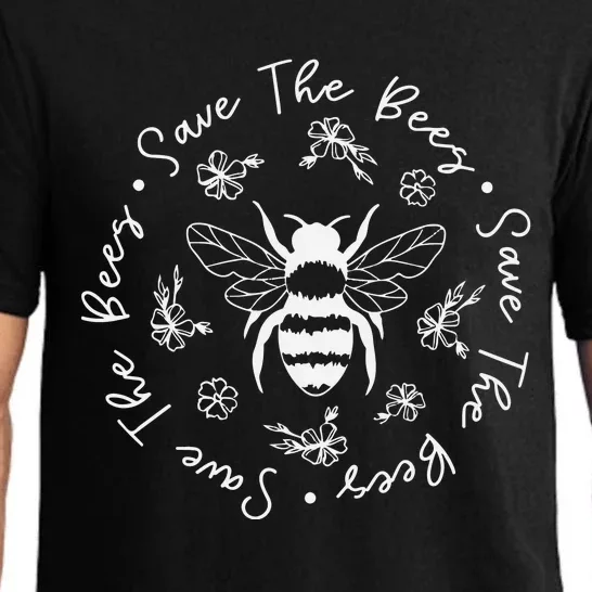 Save The Bees Conserve Endangered Bees Pajama Set