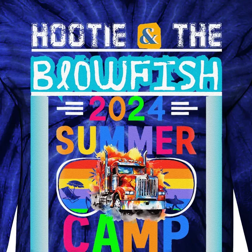 Small & The Blowfish Summer Camp With Trucks Tie-Dye Long Sleeve Shirt