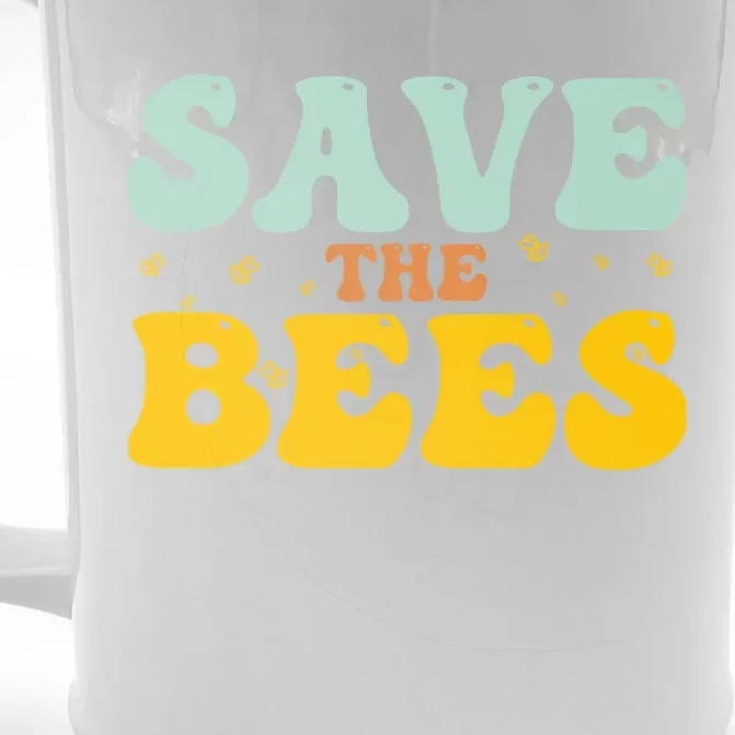 Save The Bees Beekeeper Bee Day 2024 Gift Front & Back Beer Stein