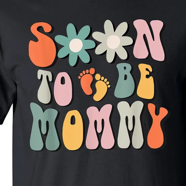 Soon To Be Mommy Gifts Pregnancy Announcement Mom To Be Tall T-Shirt