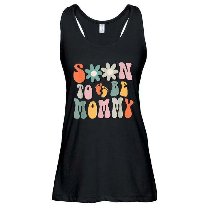 Soon To Be Mommy Gifts Pregnancy Announcement Mom To Be Ladies Essential Flowy Tank