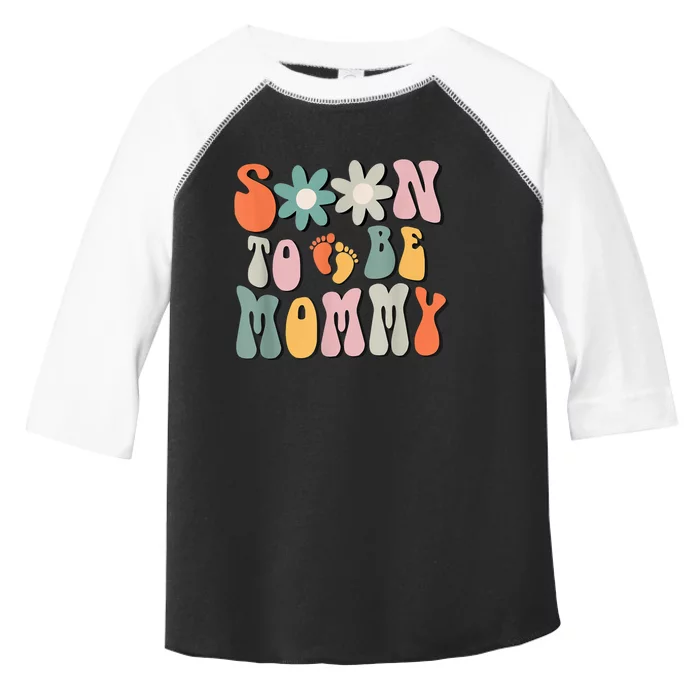 Soon To Be Mommy Gifts Pregnancy Announcement Mom To Be Toddler Fine Jersey T-Shirt