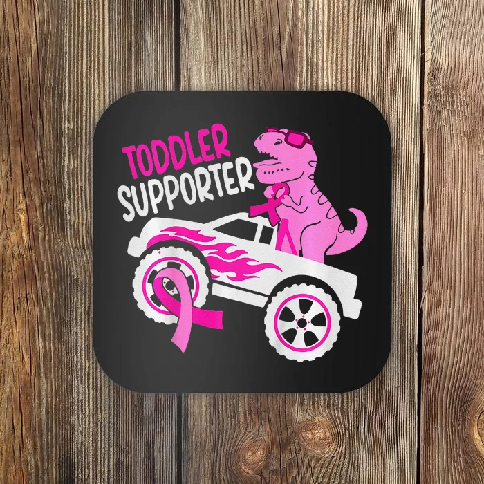 Supporter Trex Breast Cancer Awareness Coaster