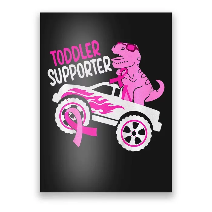 Supporter Trex Breast Cancer Awareness Poster