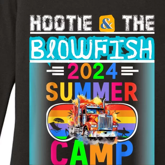 Small & The Blowfish Summer Camp With Trucks Womens CVC Long Sleeve Shirt