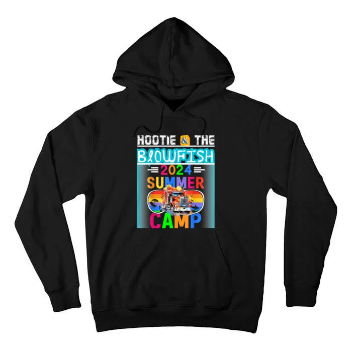 Small & The Blowfish Summer Camp With Trucks Tall Hoodie