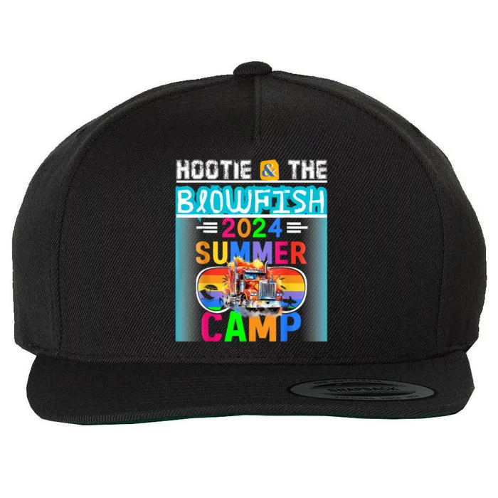 Small & The Blowfish Summer Camp With Trucks Wool Snapback Cap