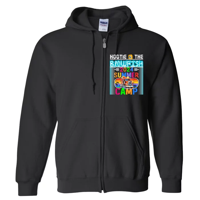 Small & The Blowfish Summer Camp With Trucks Full Zip Hoodie