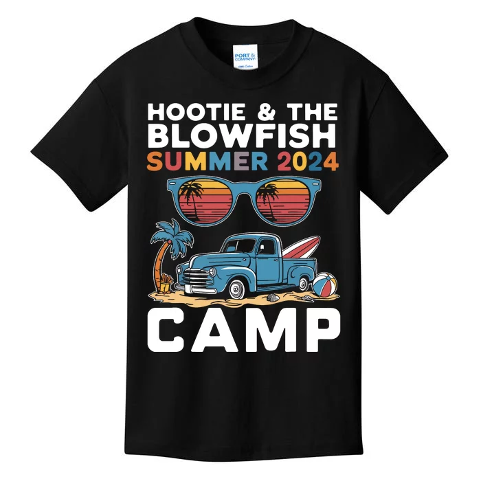 Small The Blowfish Summer 2024 Camping With Trucks Kids T-Shirt