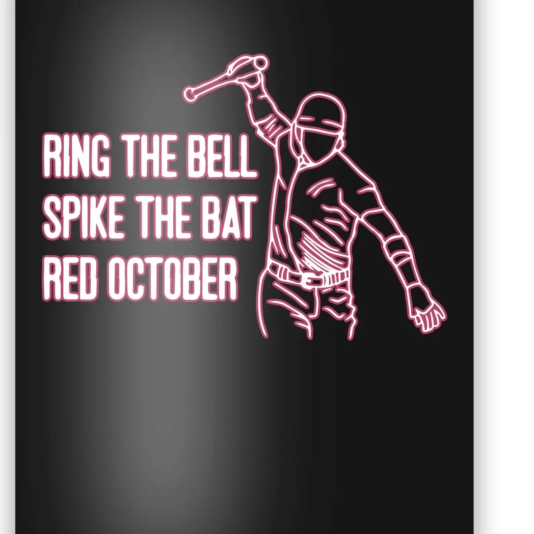 Spike The Bat Red October Poster