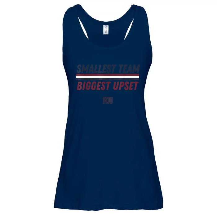 Smallest Team Biggest Upset Tee Ladies Essential Flowy Tank