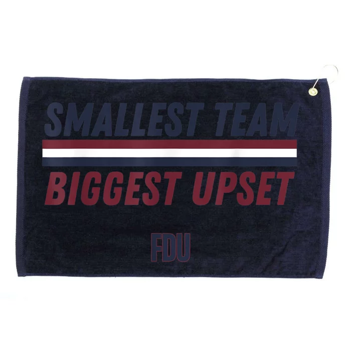 Smallest Team Biggest Upset Tee Grommeted Golf Towel