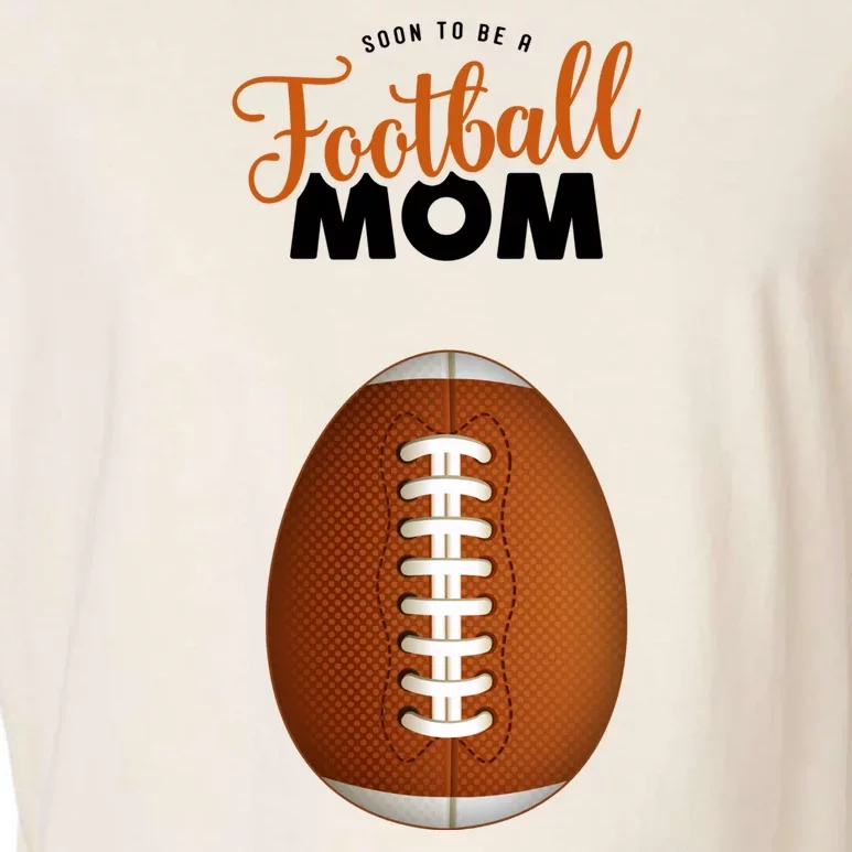 Soon To Be A Football Mom Garment-Dyed Women's Muscle Tee