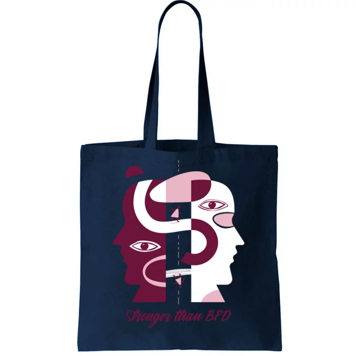 Stronger Than BPD Awareness Tote Bag