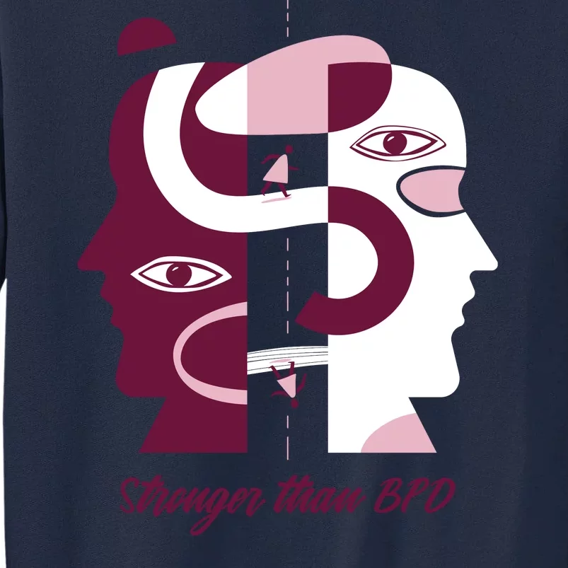 Stronger Than BPD Awareness Tall Sweatshirt