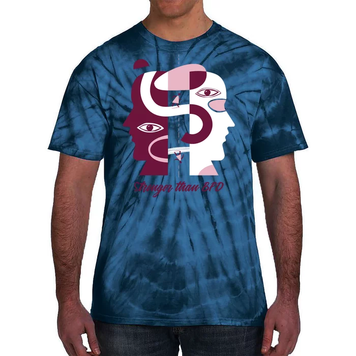 Stronger Than BPD Awareness Tie-Dye T-Shirt