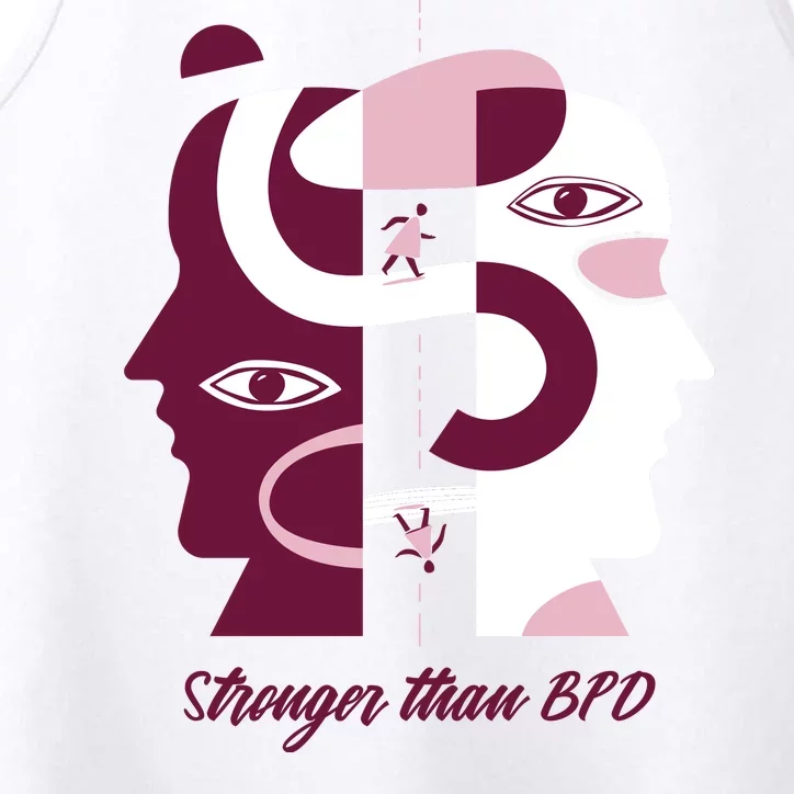 Stronger Than BPD Awareness Performance Tank