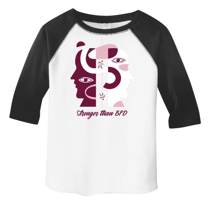 Stronger Than BPD Awareness Toddler Fine Jersey T-Shirt