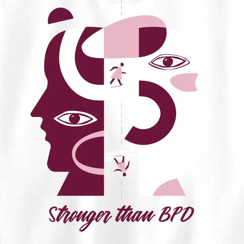 Stronger Than BPD Awareness Kids Sweatshirt